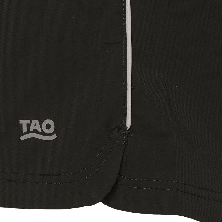 TAO Sportswear - KIKEA - Lockere Laufshort mit Reißverschlusstasche - black
