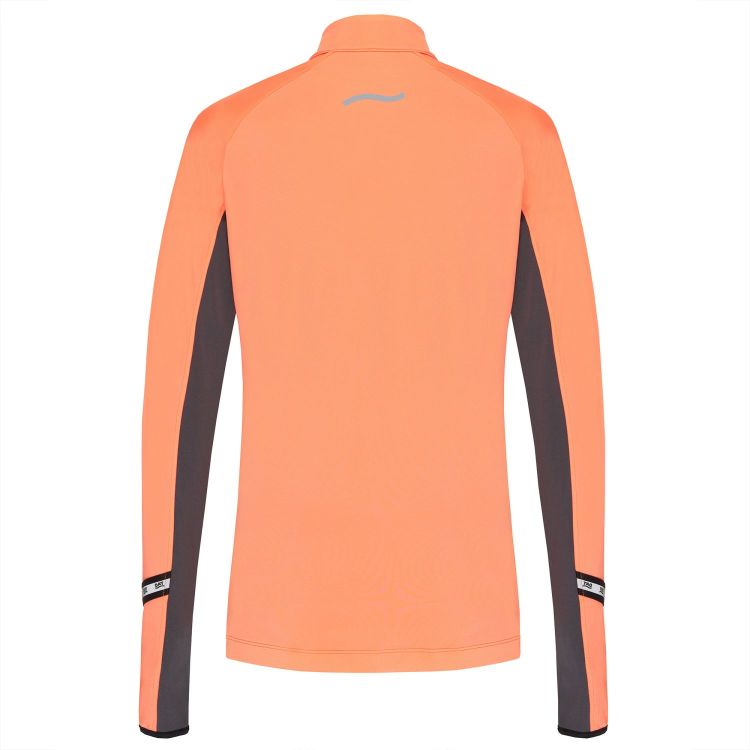 TAO Sportswear - BLERANDA - Warmes Langarm Laufshirt mit Zip aus recyceltem Polyester - new devil