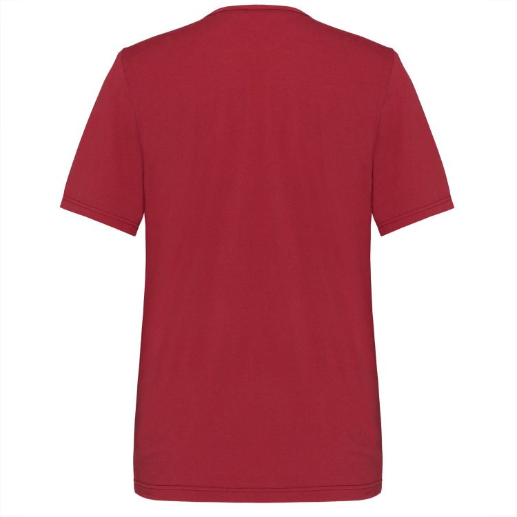 TAO Sportswear - EDDY - Kurzarm Shirt aus Bio-Baumwolle mit weichen Nähten - dark red
