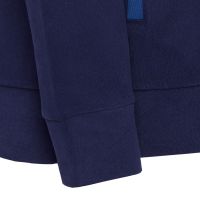 TAO Sportswear - HELVIN - Warme Freizeitjacke mit Kapuze aus Bio-Baumwolle - admiral