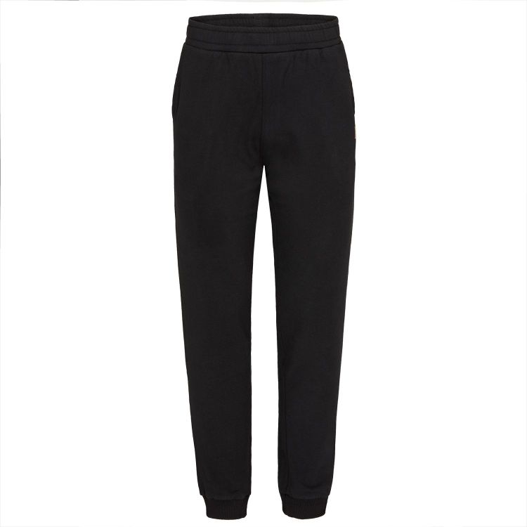 TAO Sportswear - ERIKS - Warme Freizeithose aus Bio-Baumwolle mit farblichen Akzenten - black